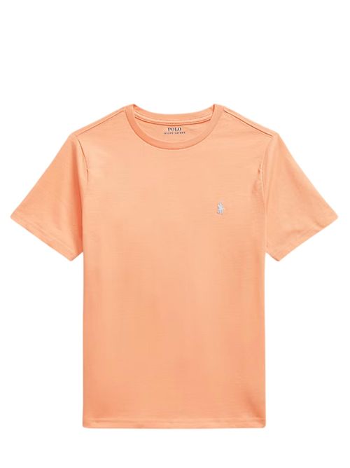 T-shirt con logo Ralph Lauren Bimbo | 323832904508