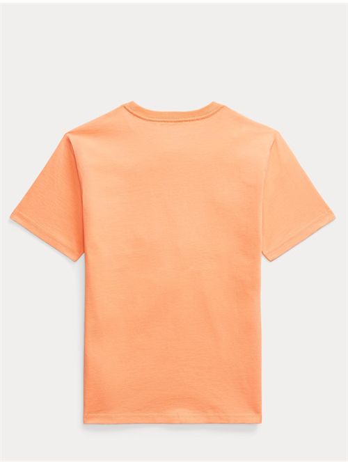 T-shirt con logo Ralph Lauren Bimbo | 323832904508