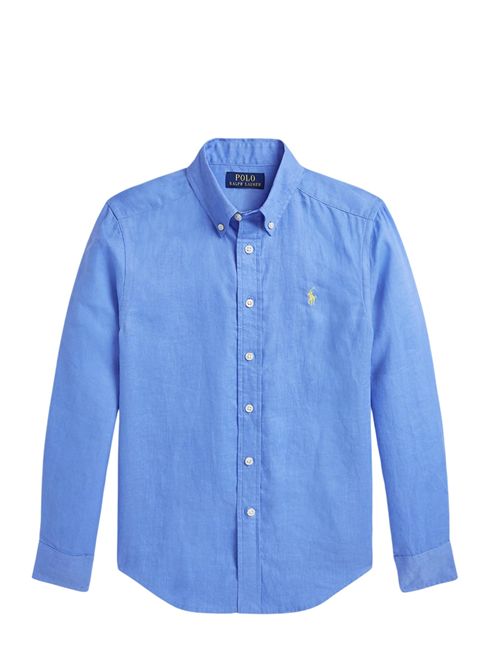 Camicia in lino Ralph Lauren Bimbo | 323967600001