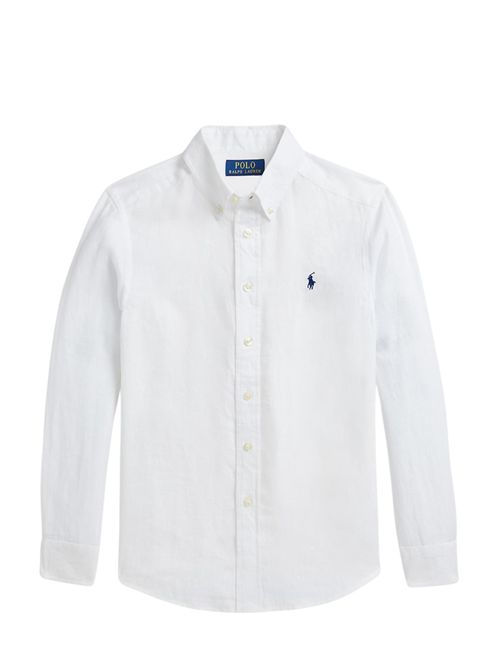 Camicia in lino Ralph Lauren Bimbo | 323967600003