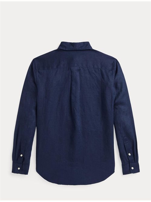 Camicia in lino Ralph Lauren Bimbo | 323967600004