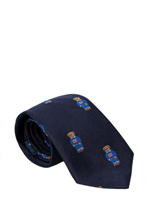 Cravatta con ricamo Ralph Lauren Bimbo | 352725452002