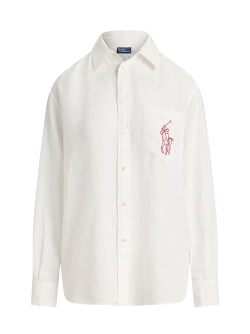 Camicia con ricamo Ralph Lauren | 211A12786003