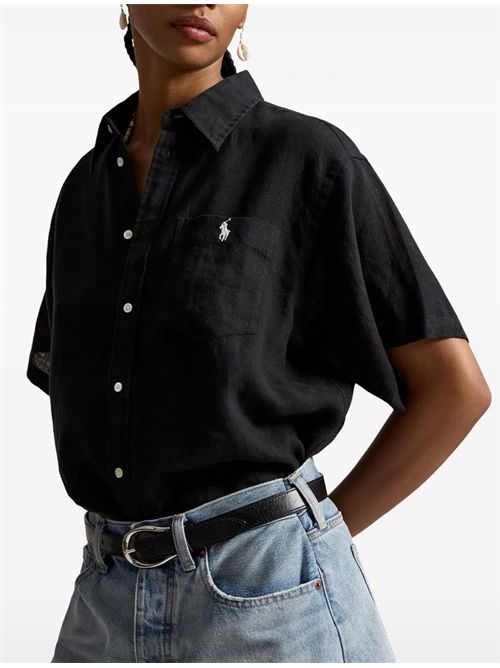 Camicia con logo Ralph Lauren | 211A96160005