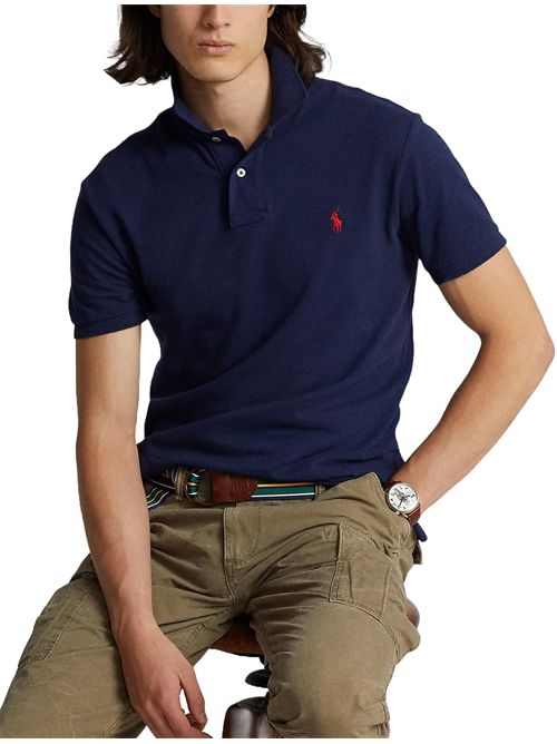 Polo con logo Ralph Lauren | 710795080007