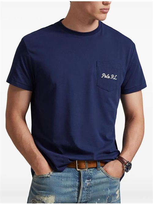 T-shirt con stampa Ralph Lauren | 710B16610001