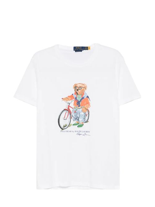 T-shirt con stampa Ralph Lauren | 710B16612002