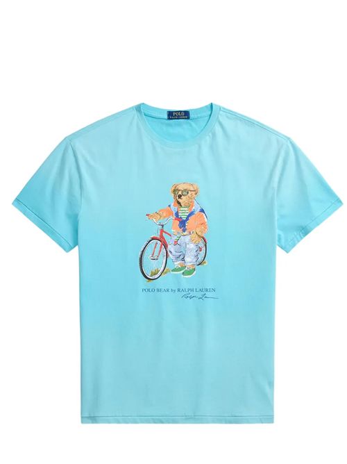 T-shirt con stampa Ralph Lauren | 710B16613001