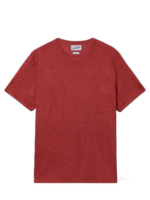 LINEN 47 BRICK RED