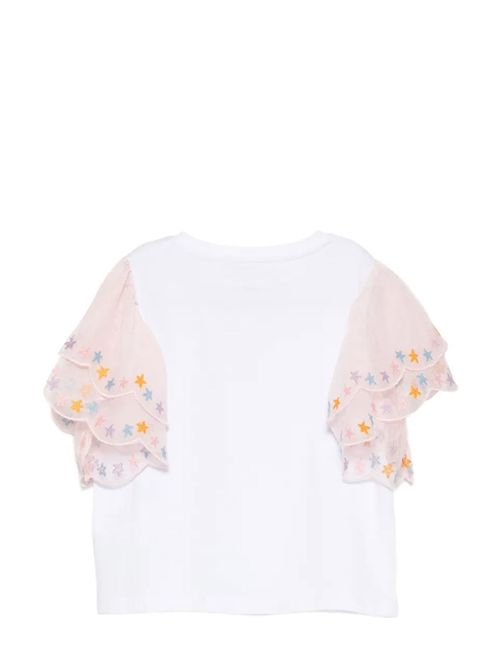T-shirt con ruches Stella McCartney | TY8D11Z0434100