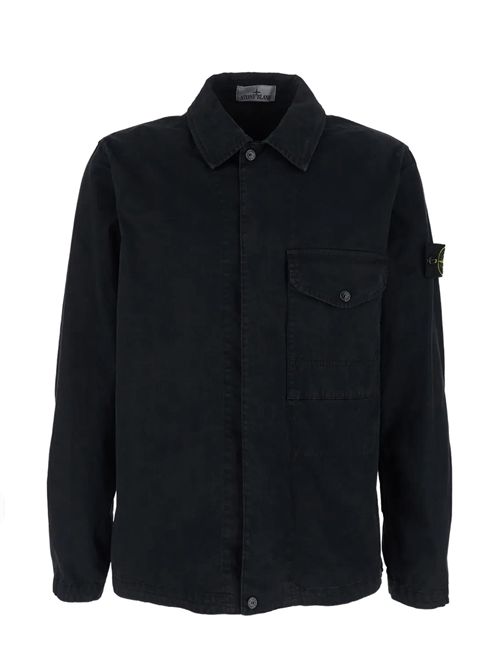 Overshirt con logo Stone Island | L1S151200001S0004V0129