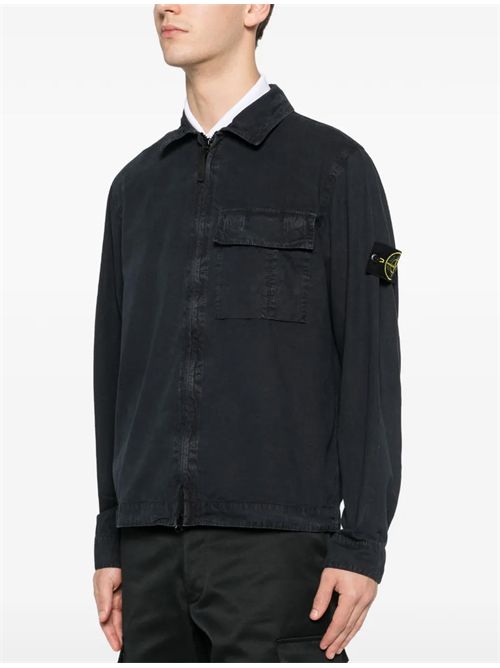 Overshirt con logo Stone Island | L1S151200008S00WNV0120