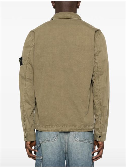 Overshirt con logo Stone Island | L1S151200008S00WNV015G