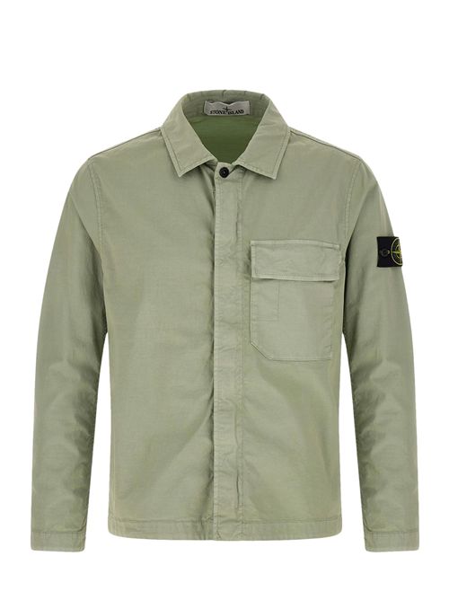 Overshirt con logo Stone Island | L1S151200013S0A10V0055
