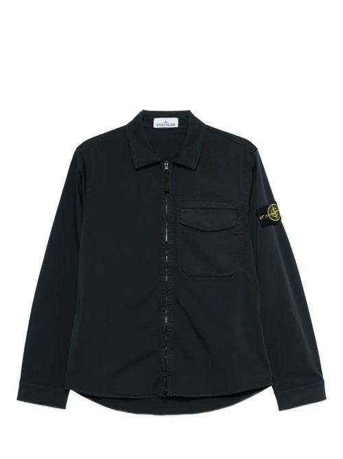 Overshirt in raso di cotone Stone Island | L1S151200015S0012V0020