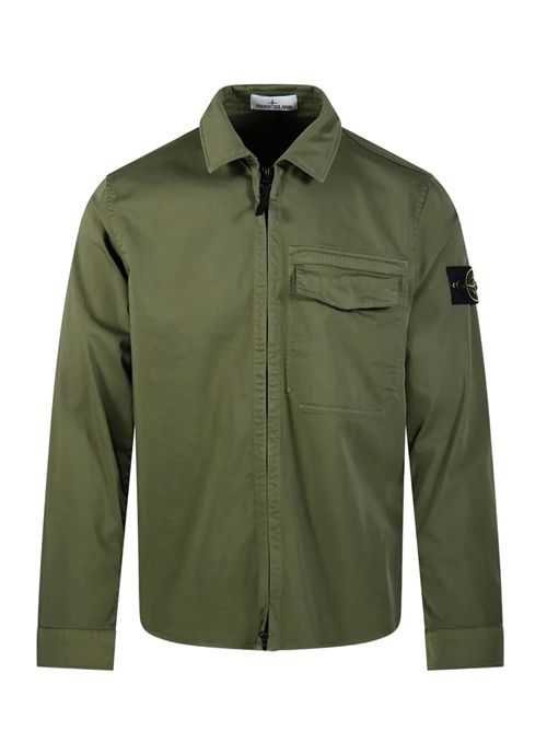 Overshirt in raso di cotone Stone Island | L1S151200015S0012V005G
