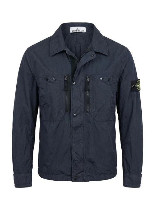 Overshirt con zip Stone Island | L1S151200020S0351V0020