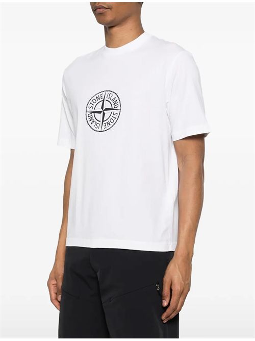 T-shirt con stampa Stone Island | L1S152100001S0362V0001