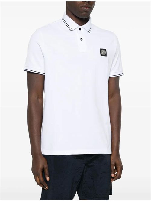 Polo con righe Stone Island | L1S152200010S0018V1001