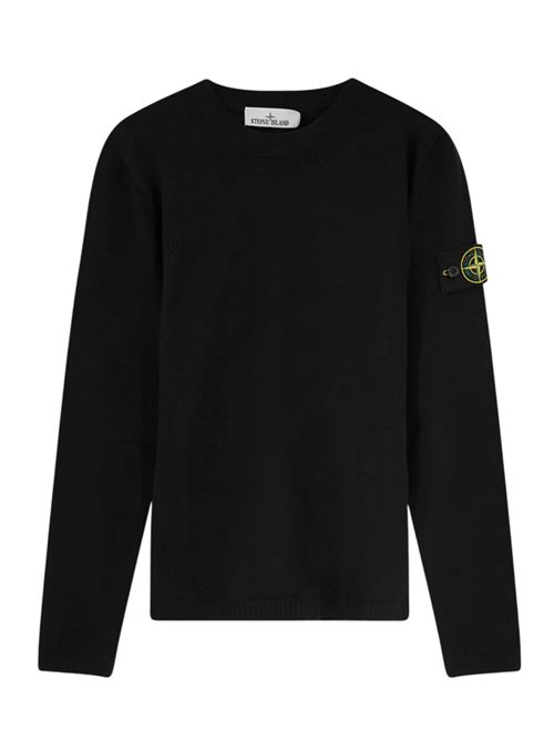 Maglia con patch logo Stone Island | L1S155100023S01B2V0029