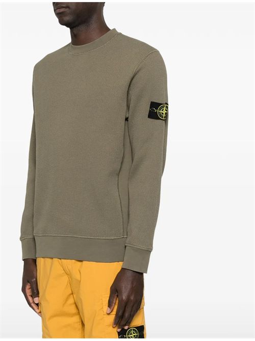 Felpa a costine Stone Island | L1S156100056S0044V005G