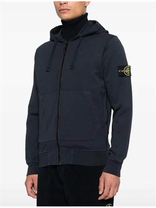Felpa con zip Stone Island | L1S156100061S0051V0020