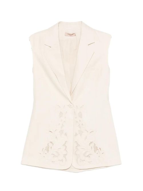 Gilet con ricamo TWINSET | 261TP231400059