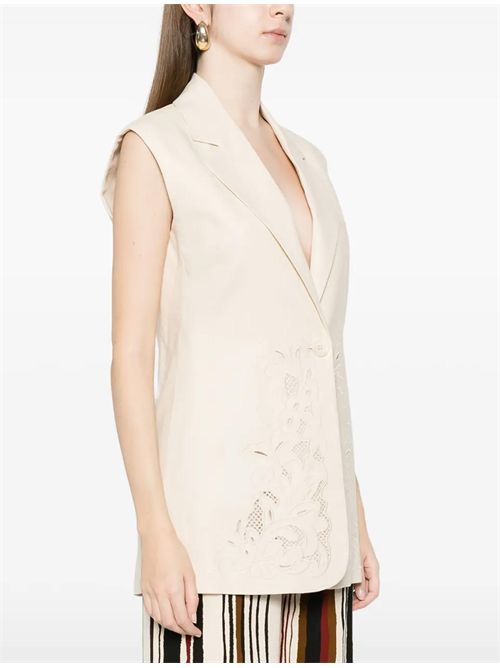 Gilet con ricamo TWINSET | 261TP231400059
