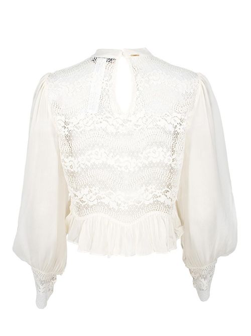 Camicia con ricamo TWINSET | 261TP278200059