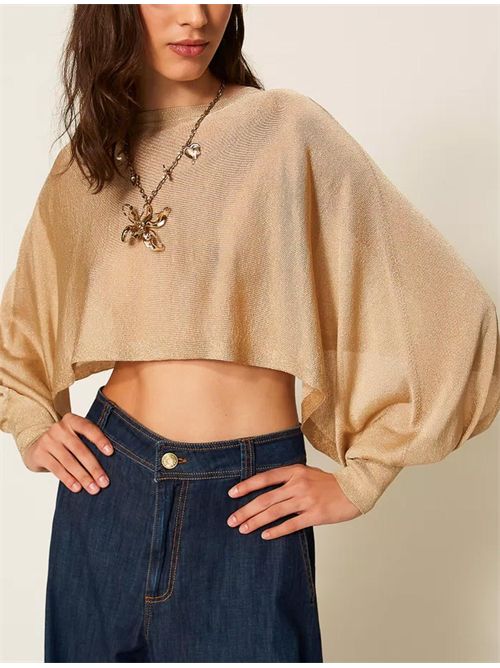 Maglia con lurex TWINSET | 261TP312413372