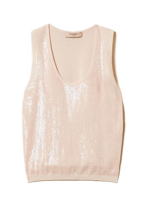 Top con paillettes TWINSET | 261TP330100570