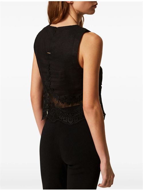 Top con pizzo TWINSET | 261TT218200006
