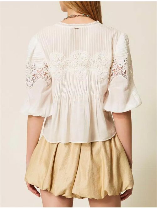 Camicia con ricamo TWINSET | 261TT234000282