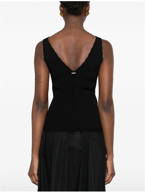 Top con scollo a V TWINSET | 261TT312200006