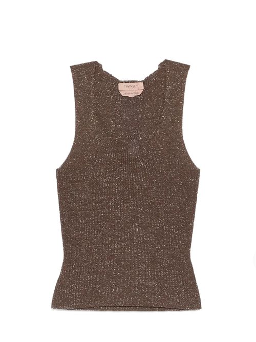 Top in lurex TWINSET | 261TT321213566