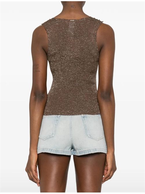 Top in lurex TWINSET | 261TT321213566