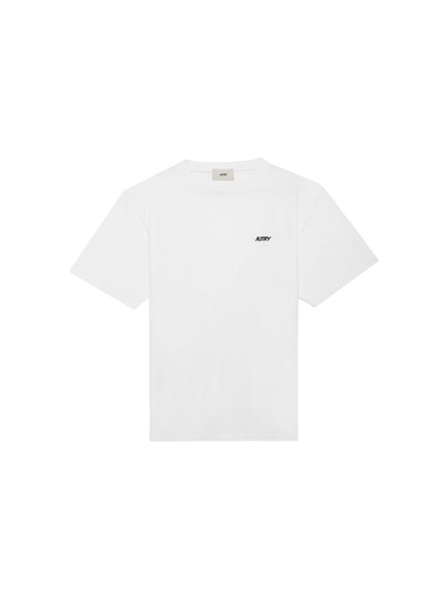 T-shirt da donna, girocollo in cotone colore bianco AUTRY | TSPWA7CW