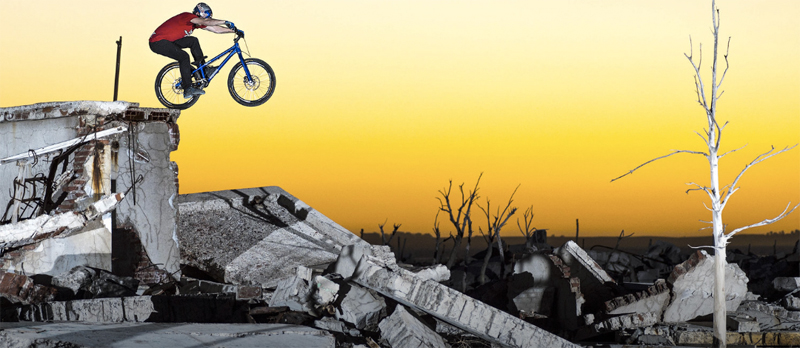 Danny MacAskill Bikes Through 'Villa Epecuén' Wasteland
