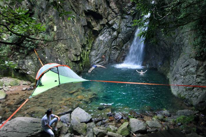 Tentsile diving