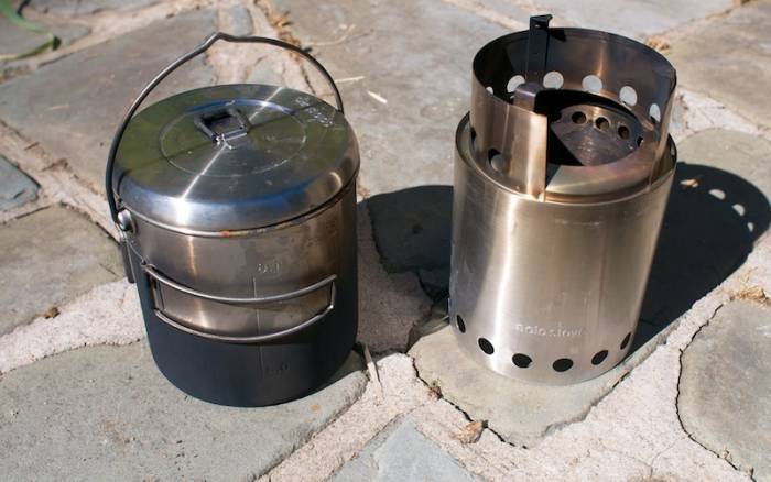 Efficient Wood Stove For Outdoor Cooking