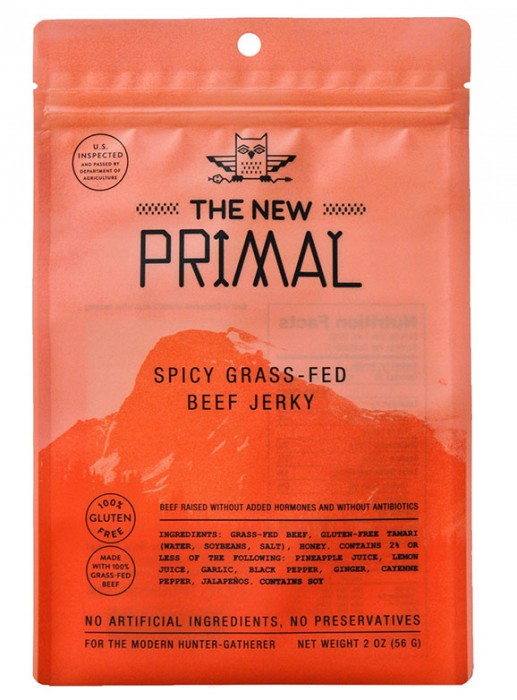 New Primal Spicy Beef Jerky