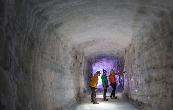 For $130 You Can Visit This Man-Made Glacier Tunnel