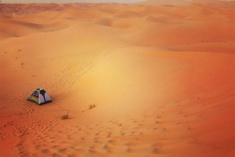 ‘Empty Quarter’ Camp-Out