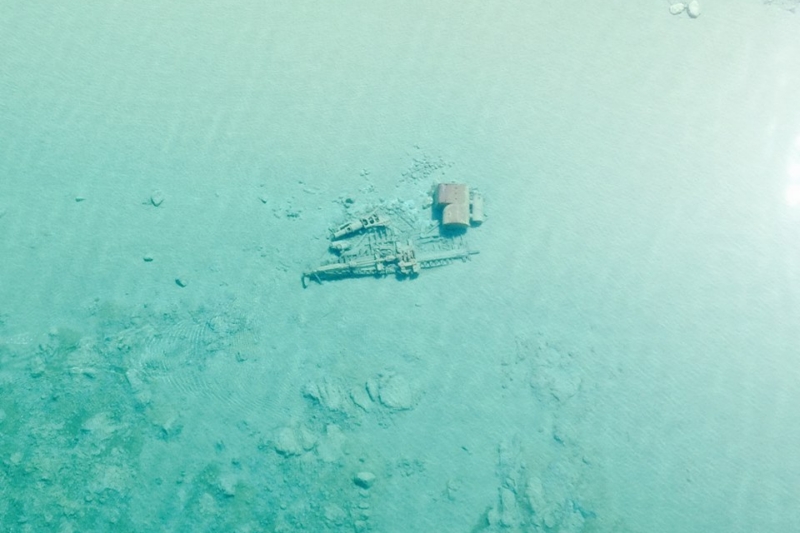Clear Waters Disclose Lake Michigan Shipwrecks