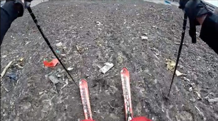 The Nastiest Snow Ever Skied