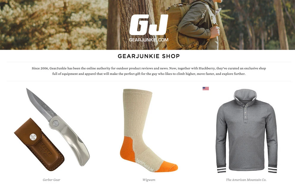 Huckberry/GearJunkie: Spring Shop