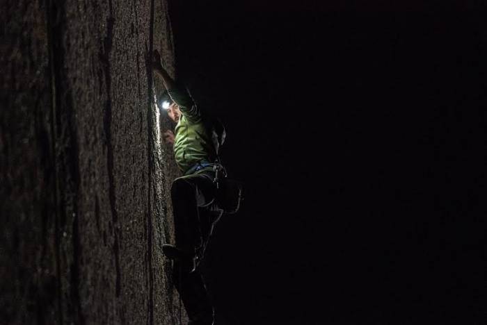 night climbing