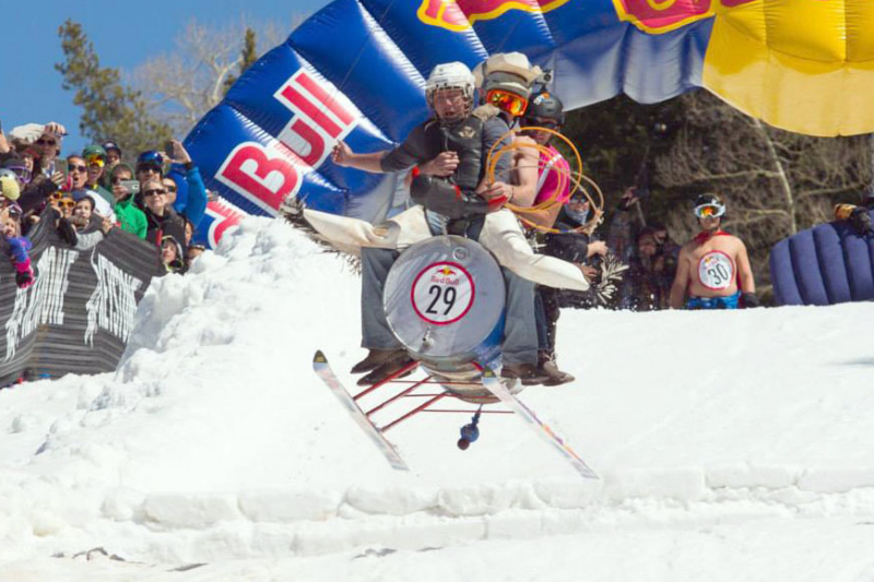 Red Bull ‘Schlittentag’ Race