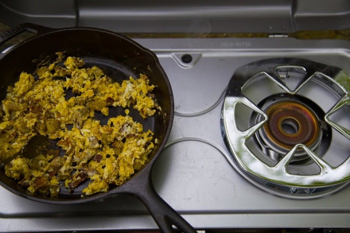 Cooking With Camp Stove