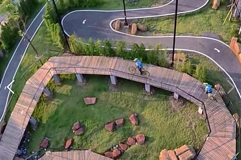 Paved MTB: Urban Bike Park Offers Obstacles, Builds Skills